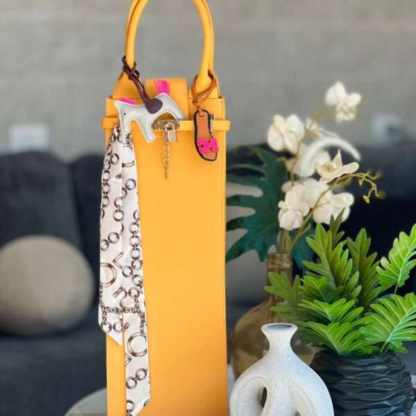 Hookah Bag Mutard Leather