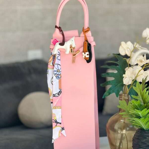 Hookah Bag Pink Leather