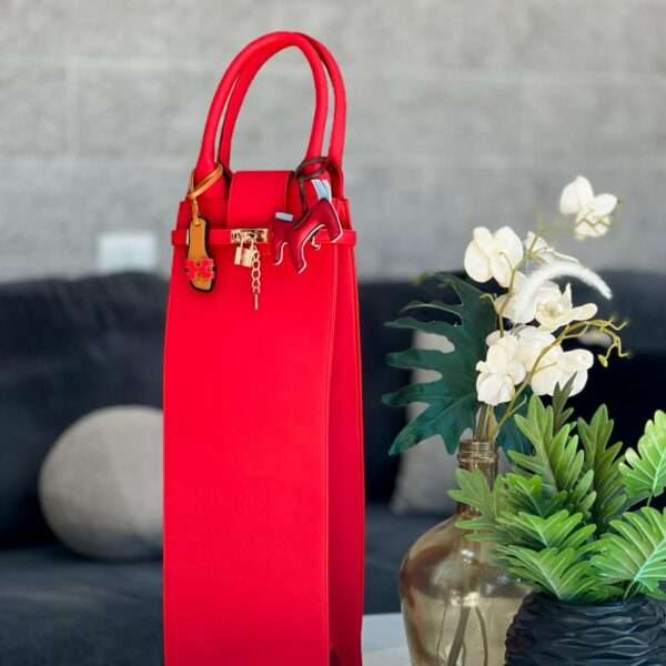 Hookah Bag Red Leather