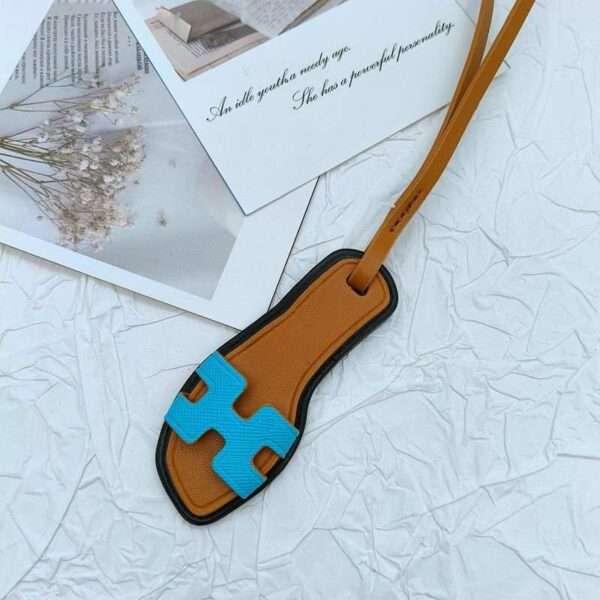 Baby Blue Slipper Charm