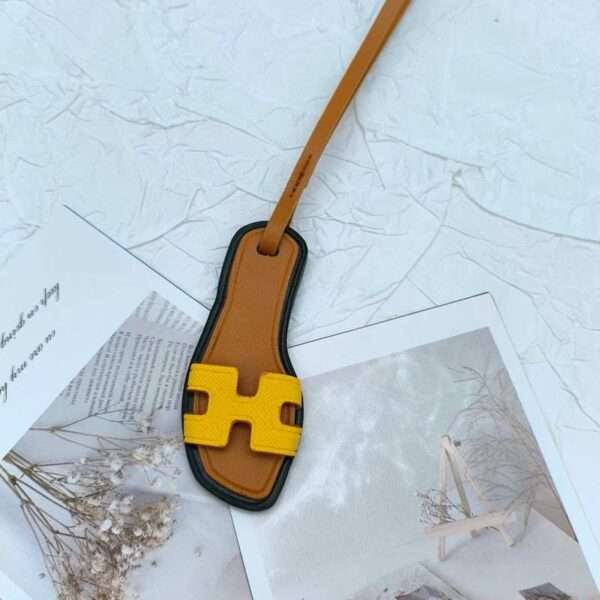 Yellow Slipper Charm